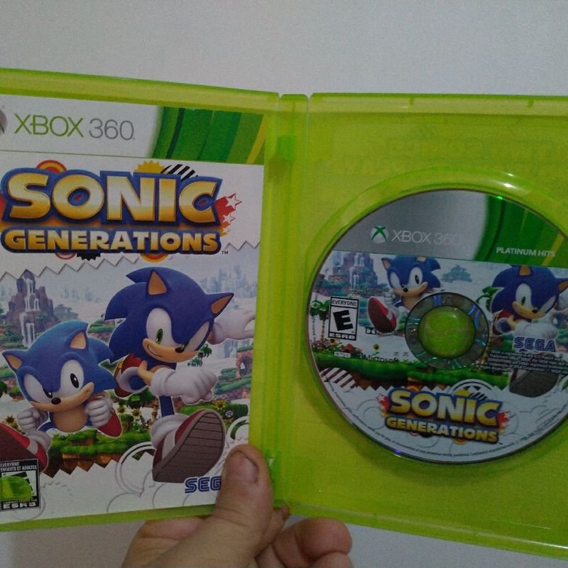  Sonic Generations (Platinum Hits) - Xbox 360 : Sega of