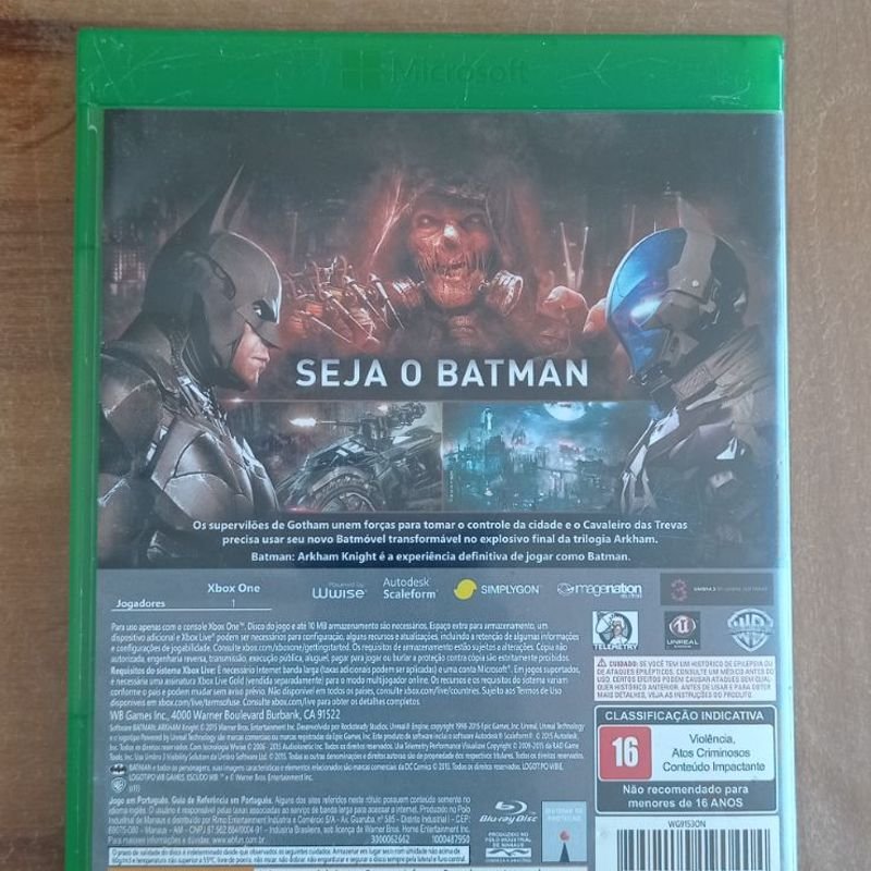 Jogo Batman: Arkham Knight - Xbox One, Promoção