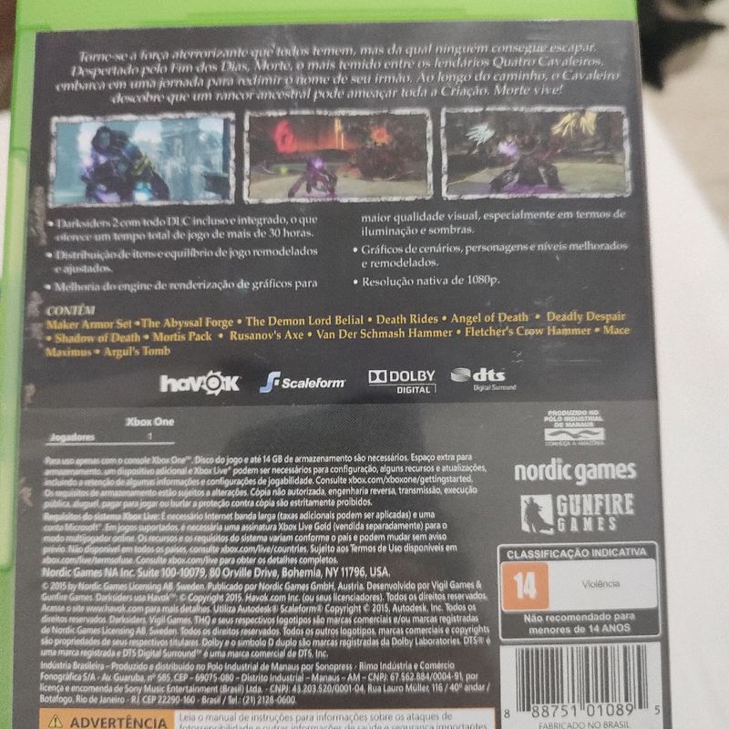 Manual De Instrucoes Jogo Gta 5 Xbox 360 /perf Estado