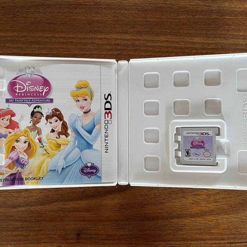 Jogo Princess My Fairytale Adventure Disney Nintendo 3DS com o