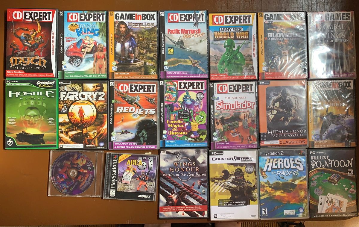 Jogos Games Pc Original e Cd Expert Item de Música Usado 41535283
