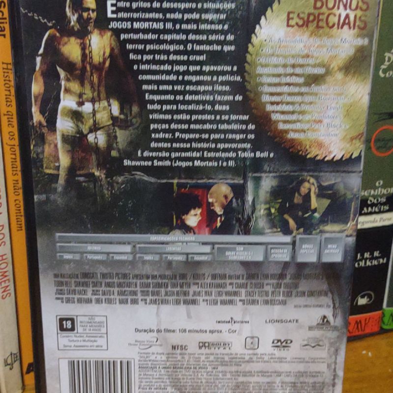 DVD Importado Jogos Mortais 2