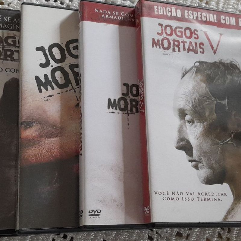 Dvd Jogos Mortais Novinha Coleção 8 Filmes Produto Digital