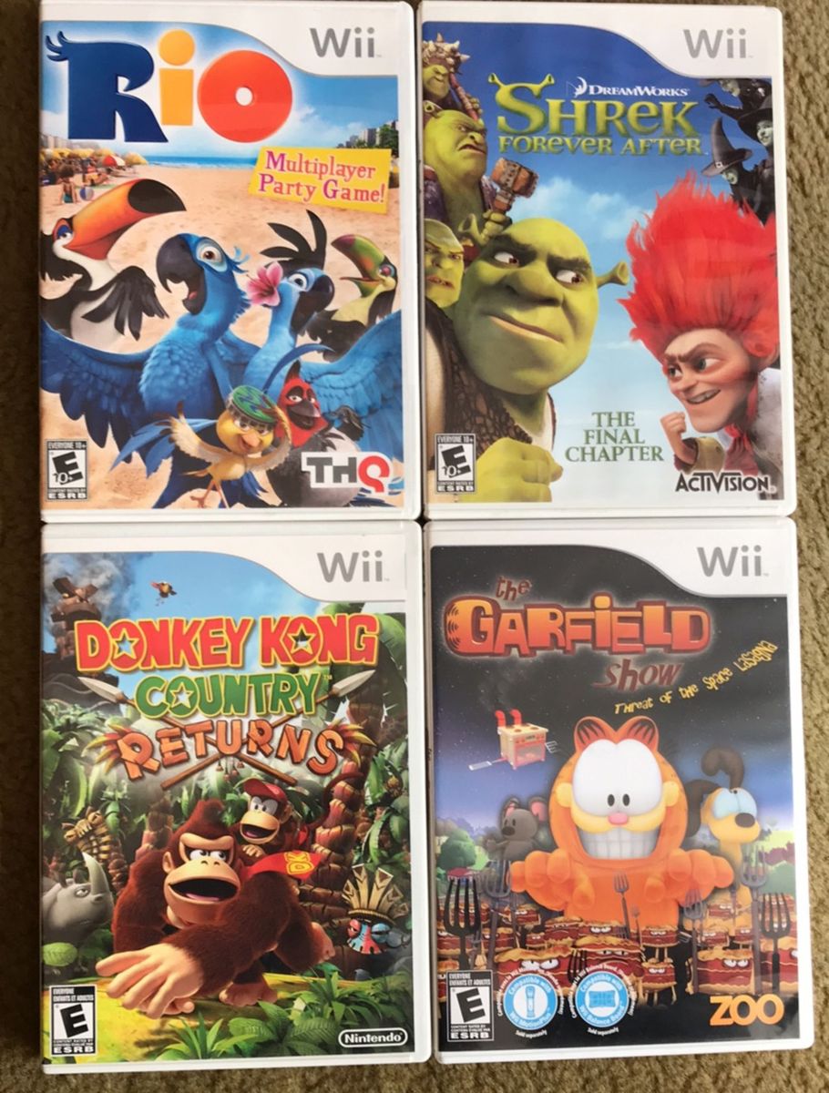 Jogos Multiplayer Variados Nintendo Wii Jogo de Videogame Nintendo