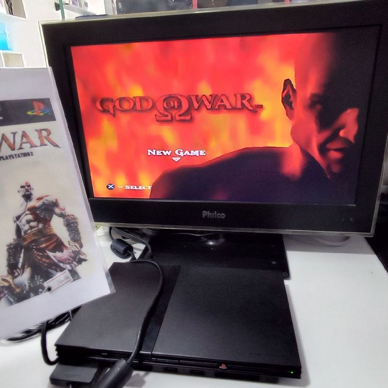 Coleção God Of War 1+2 Jogos Ps2 Compatível C/ Playstation 2