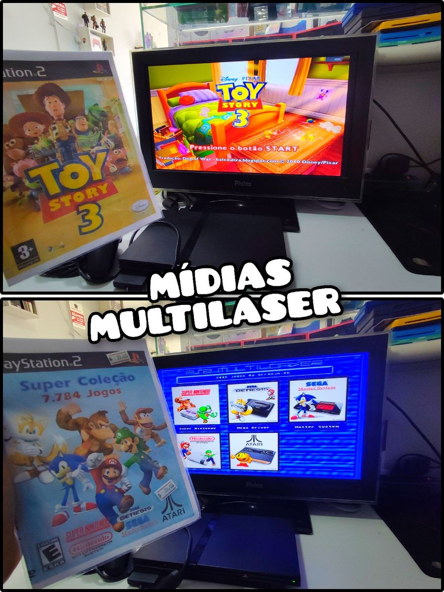 Jogos Novos de Ps2 Mídias Multilaser Alta Qualidade, Pack Jogos de Corrida  para Ps2, Jogo de Videogame Nunca Usado 84153375