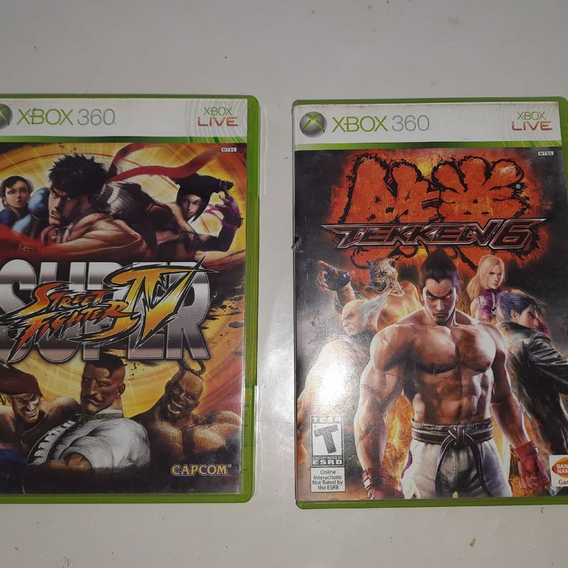 Jogo De Luta Tekken 6 Xbox 360 Original Mídia Física