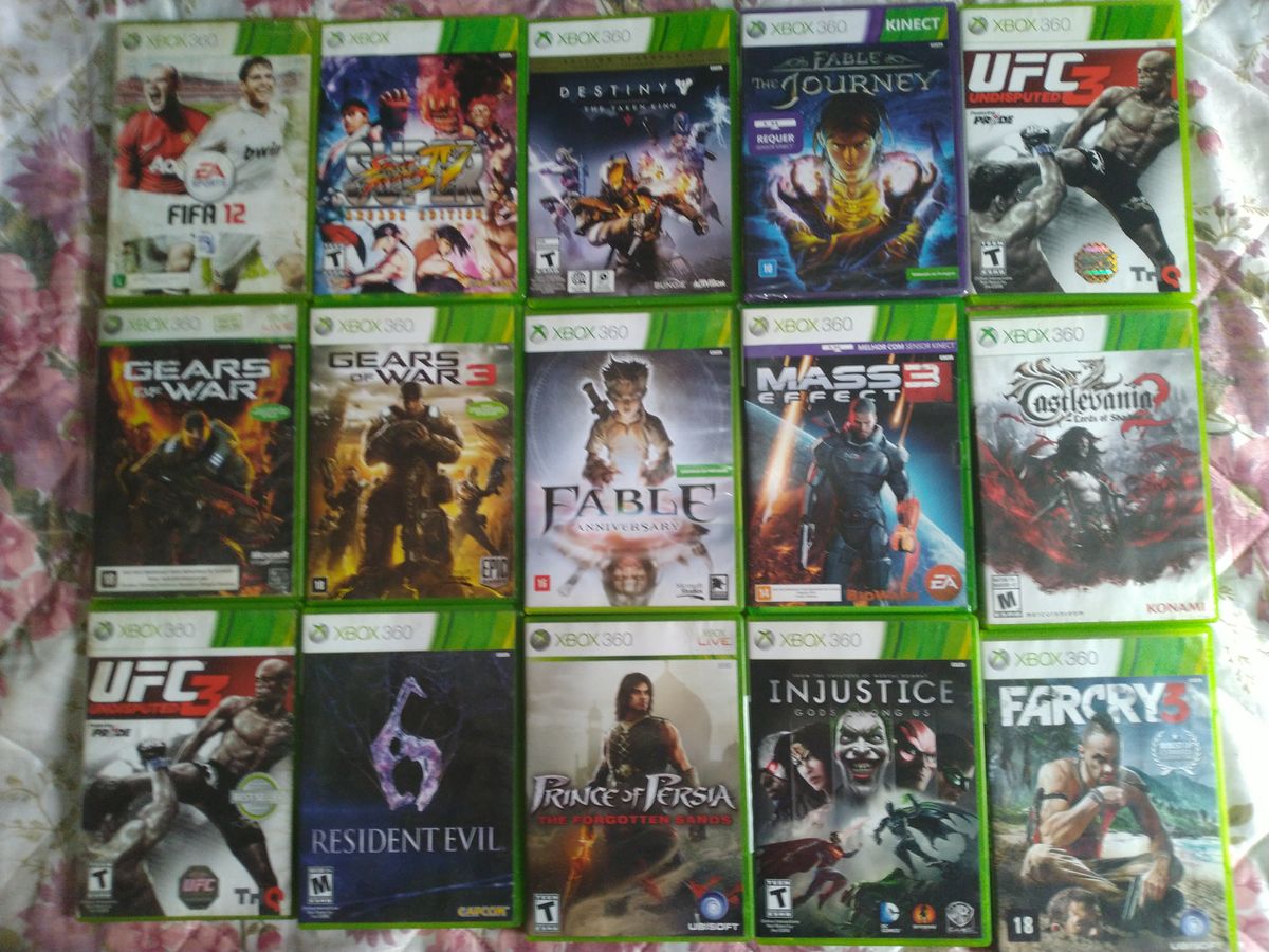 14+ Jogos de Xbox 360 de Todas As Categorias, Jogo de Videogame Usado  92587985