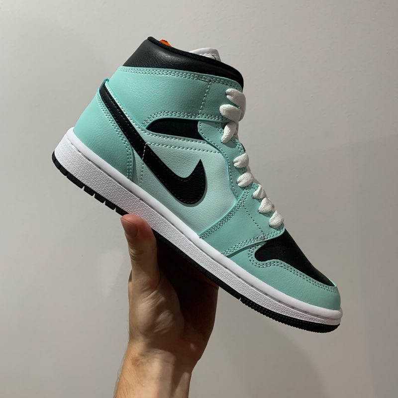 Jordan 1 discount mid azul claro