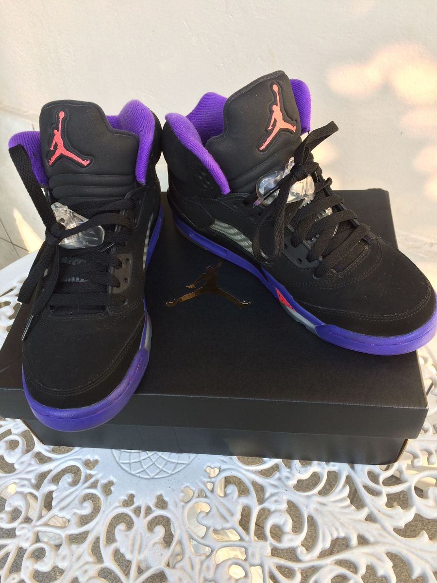 air jordan 5 preto
