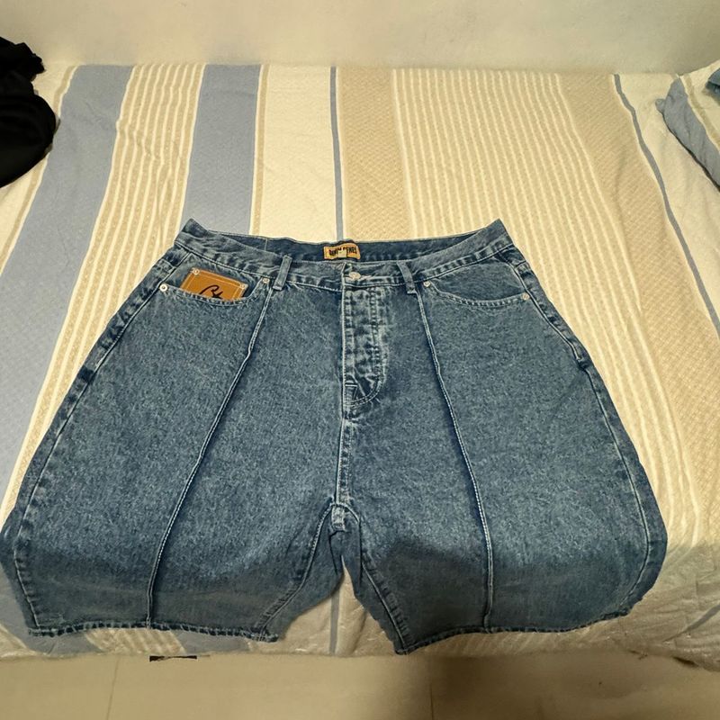 Jorts Corteiz C-Star Denim Faded Blue | Corteiz Usado