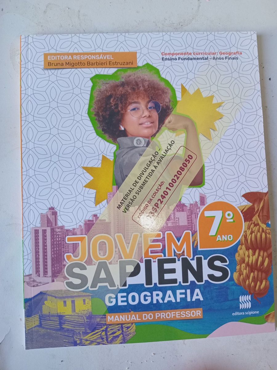 Jovem Sapiens Geografia 7 Ano Bruna Migotto Barbieri Estruturani Livro ...