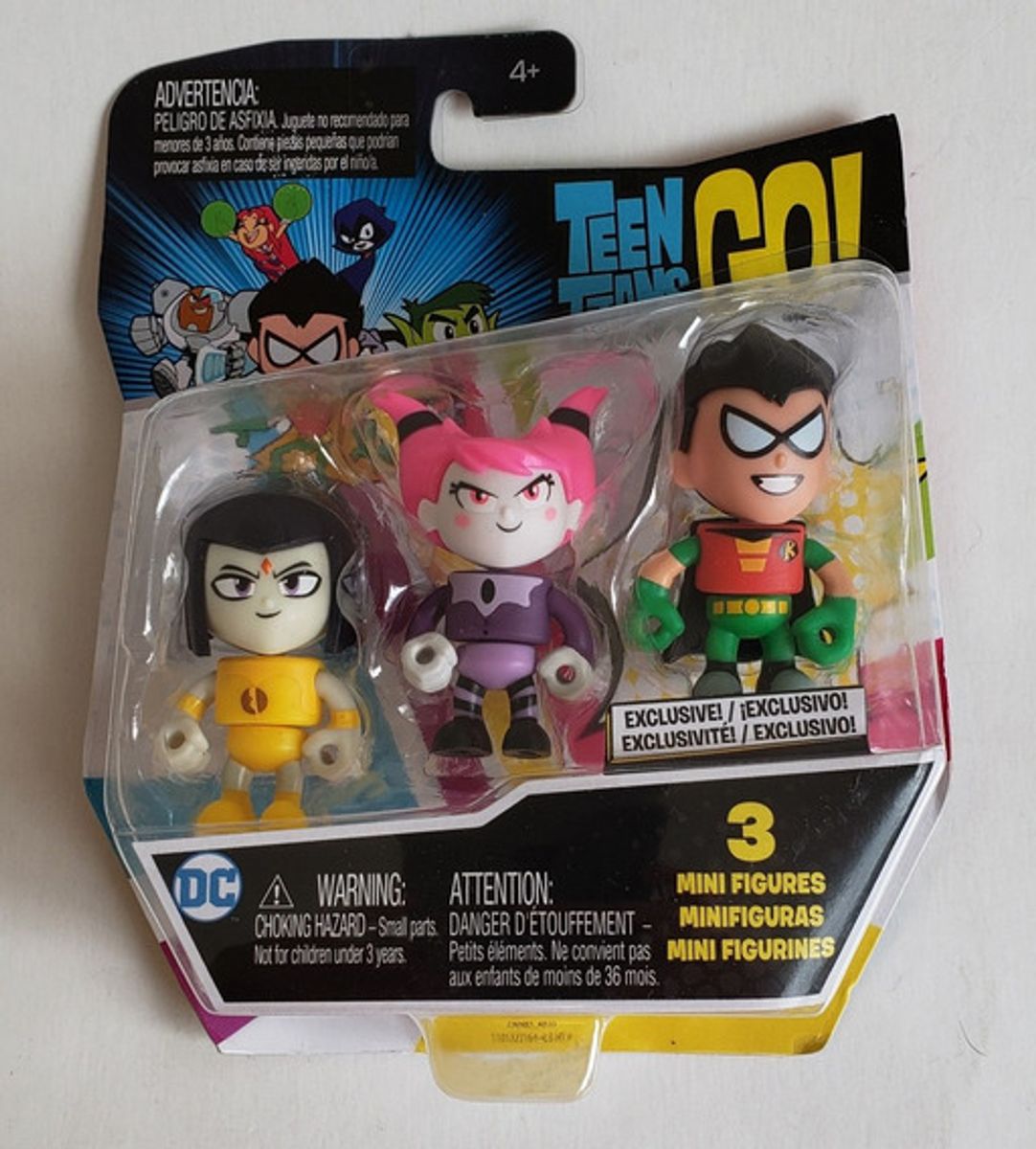 Jovens Titãs Teen Titans Go! Mini Figuras Dxn85 Dc Mattel | Filme e ...