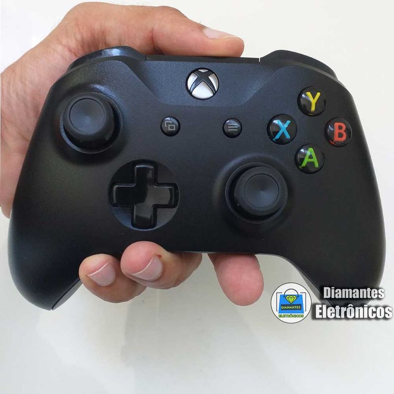 Controle Xbox One S Bluetooth Revisado - Diamantes Eletrônicos