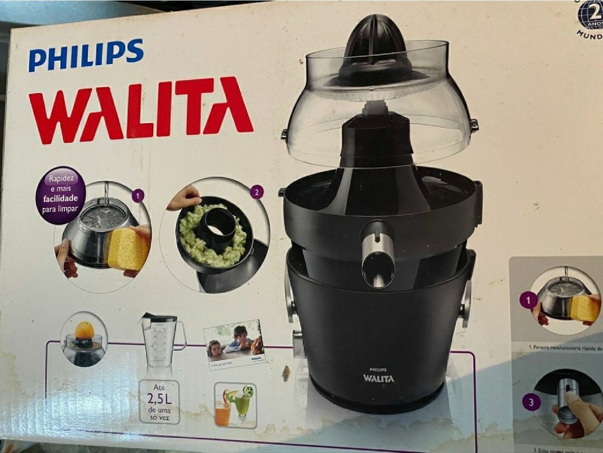 Juice Xl Walita 110v Completo Eletrodoméstico Philips Walita Usado