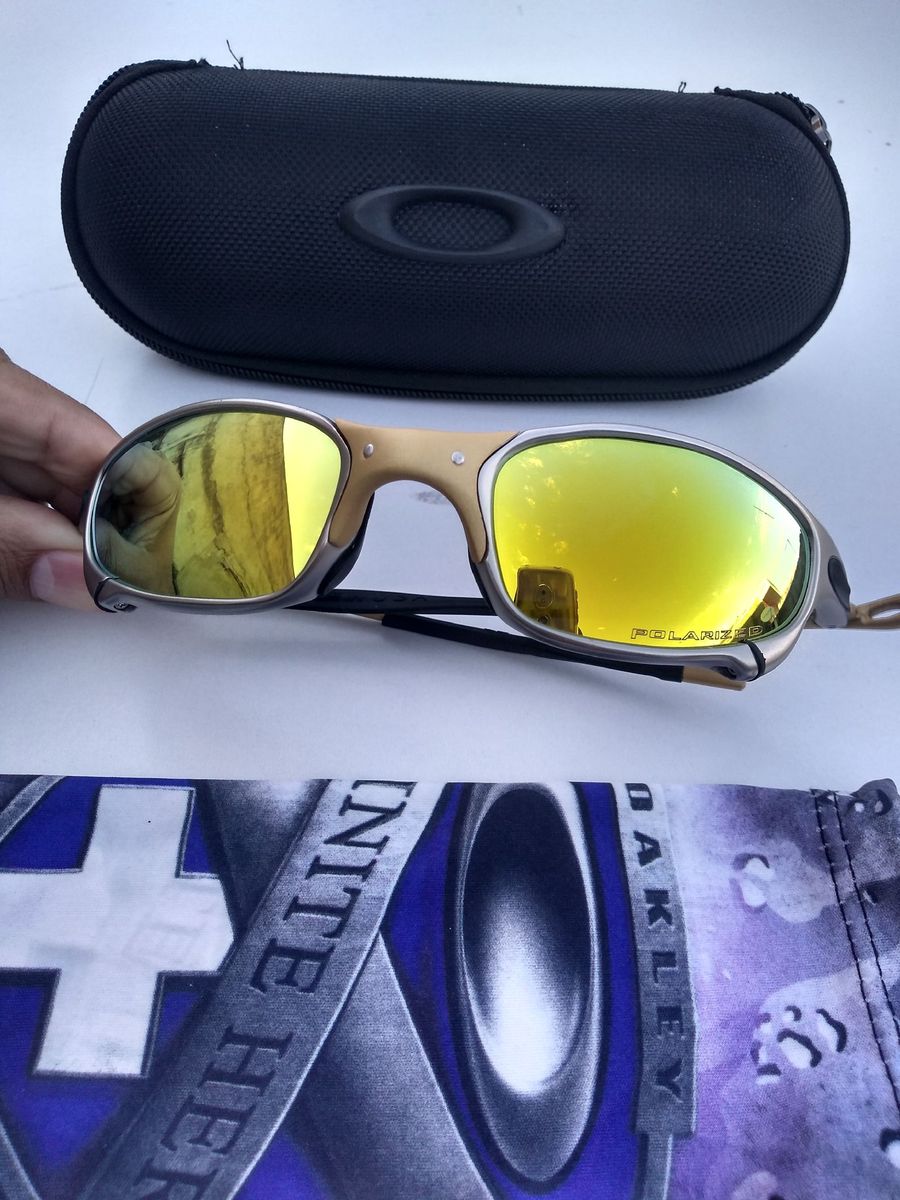Oculos Oakley Juliet 24k Gold Lentes Polarizadas | Óculos Masculino Oakley  Nunca Usado 90398972 | enjoei
