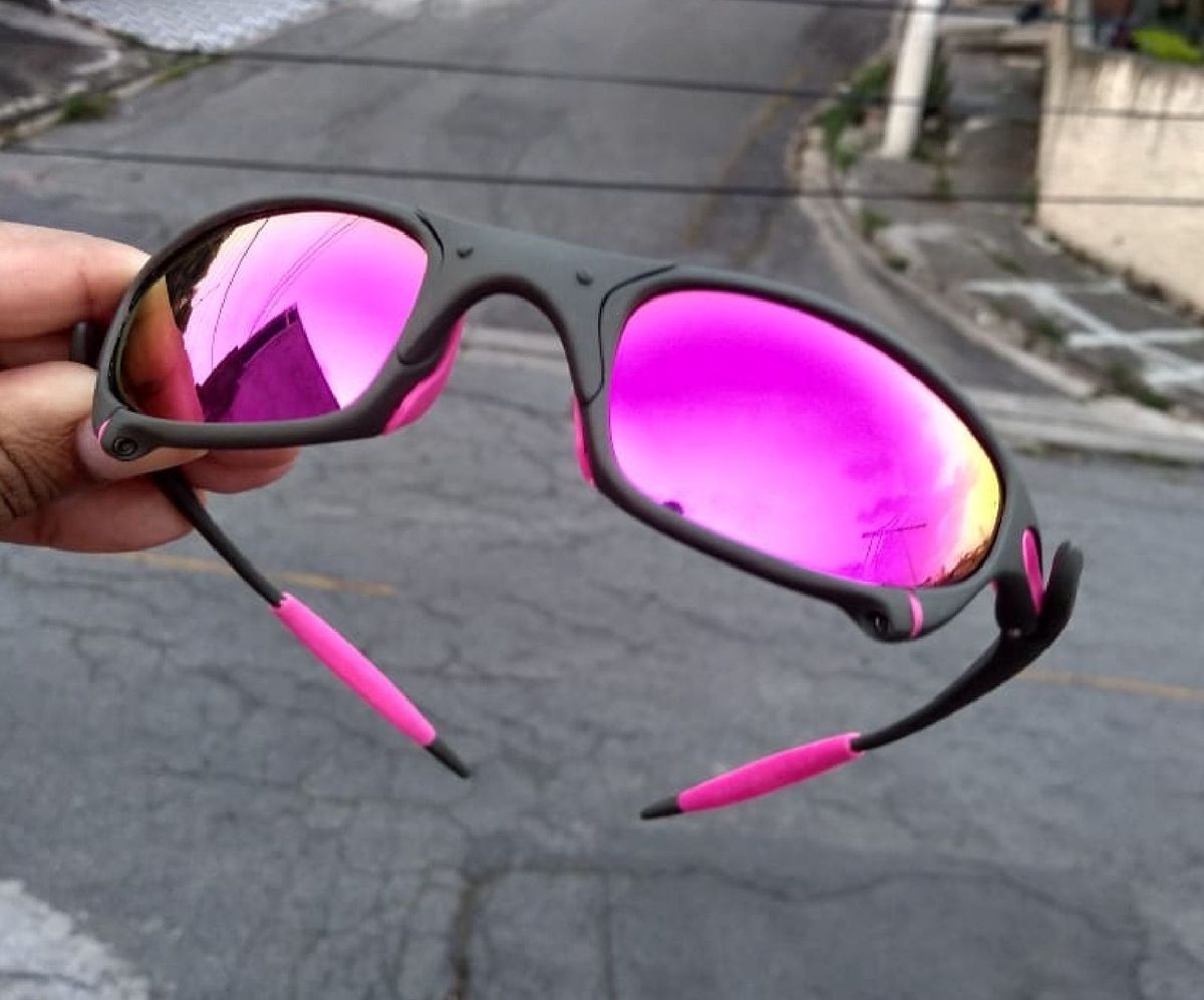 Oculos de Sol Oakley Juliet Double-x Metal 100% Polarizado Rosa Espelhado |  Óculos Feminino Oakley Nunca Usado 41359800 | enjoei