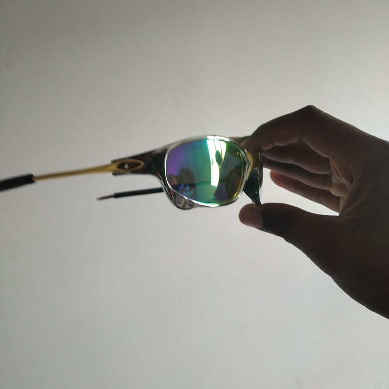 Oculos Juliet Roxo Violeta Polarizada com Cartao Teste | Óculos Masculino  Oakley Nunca Usado 39358942 | enjoei