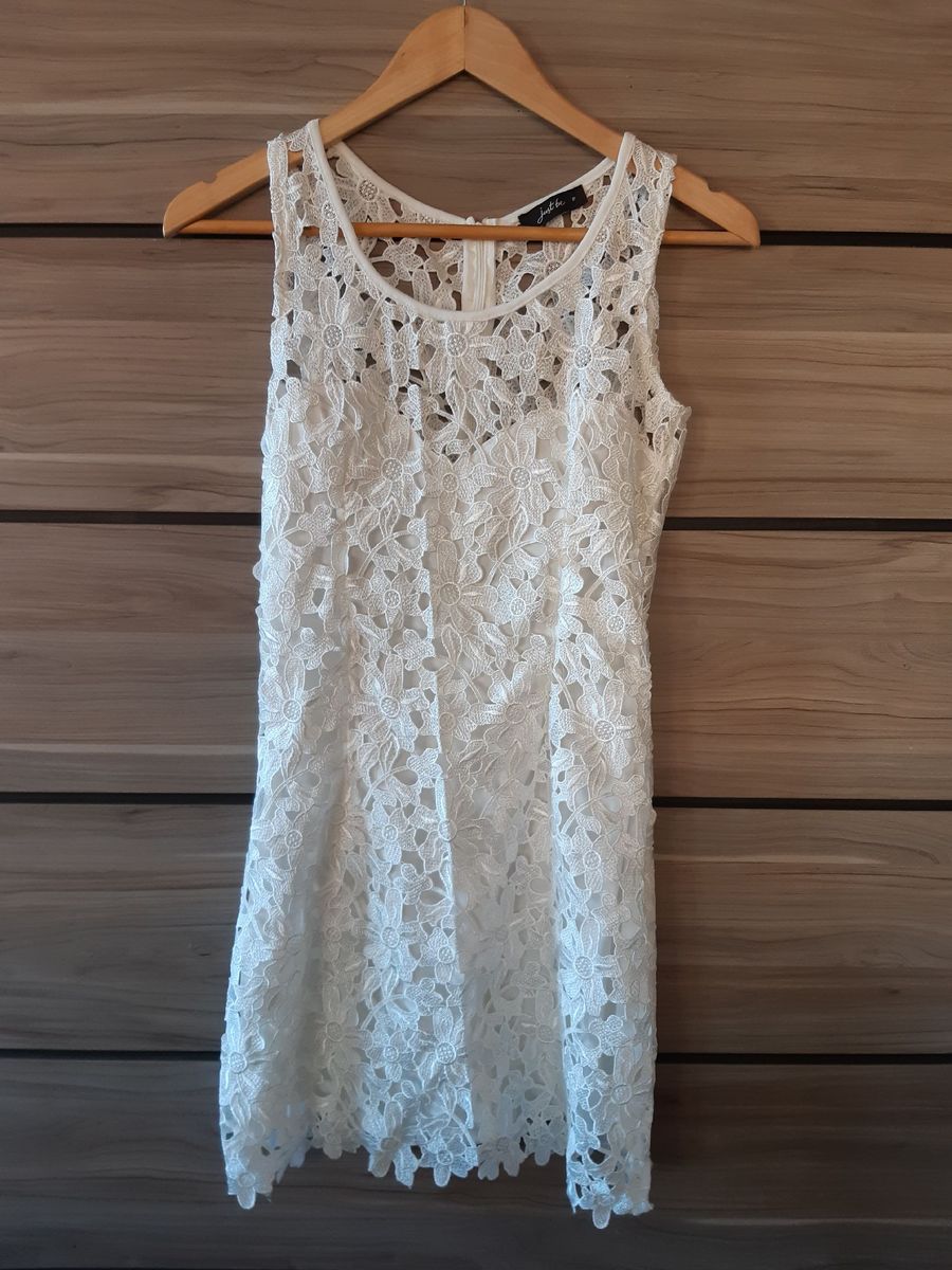 vestido branco renner