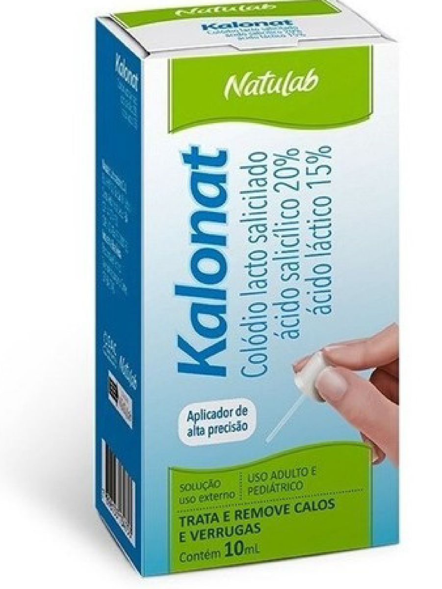 Kalonat Ácido Salicílico Remove Calos Verrugas contra Calo Verruga Olho ...
