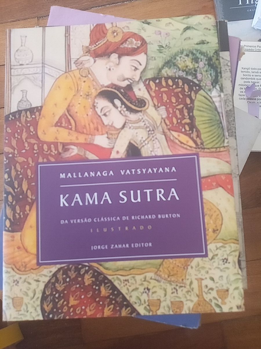 Kama Sutra: Edição Ilustrada | Livro Jorge Zahar Usado 94973973 | enjoei