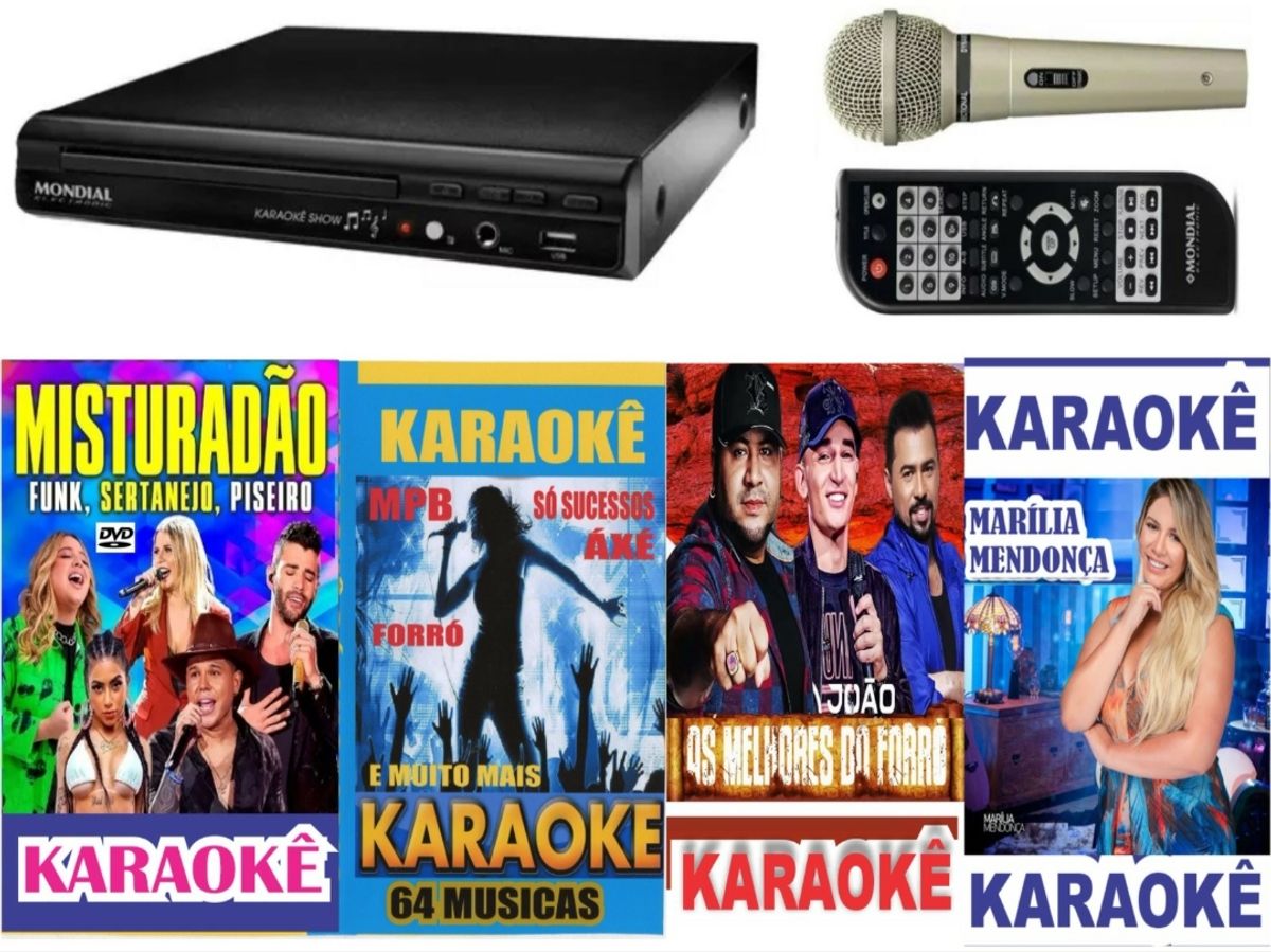 Karaokê Dvd Completo | Karaokê Dvd Completo Nunca Usado 90397300