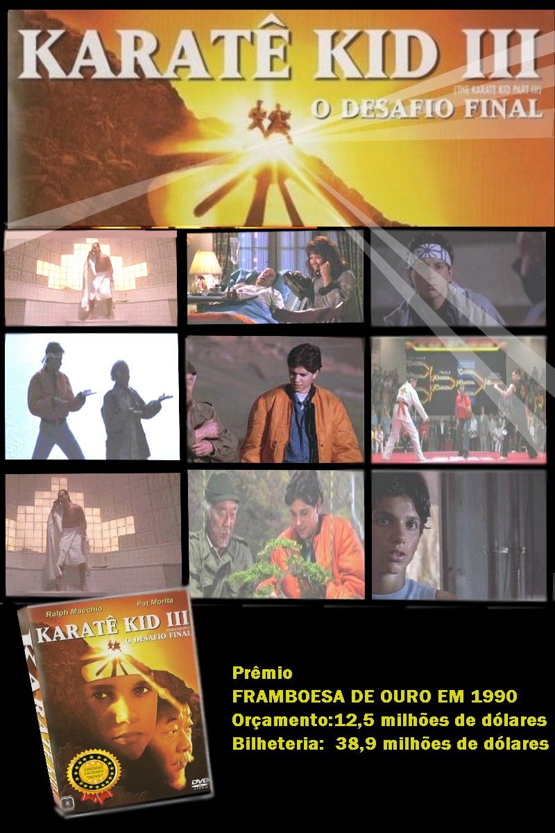Karate Kid 3 - O Desafio Final - Ação Drama Aventura Original Dublado ...