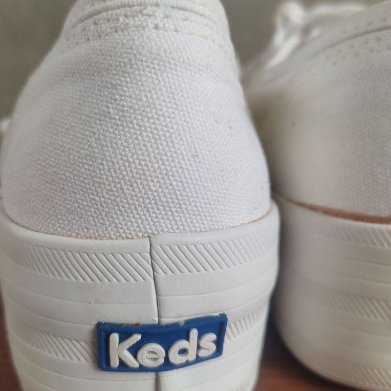 Keds best sale triple branco