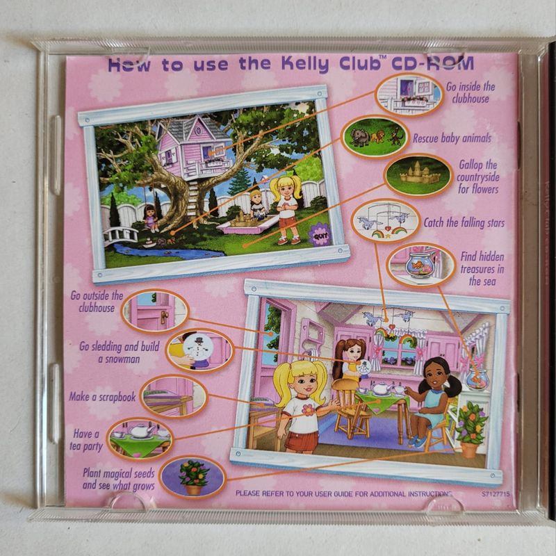 Kelly Club Games From Barbie Software Pc Cd-Rom Usado 89132142