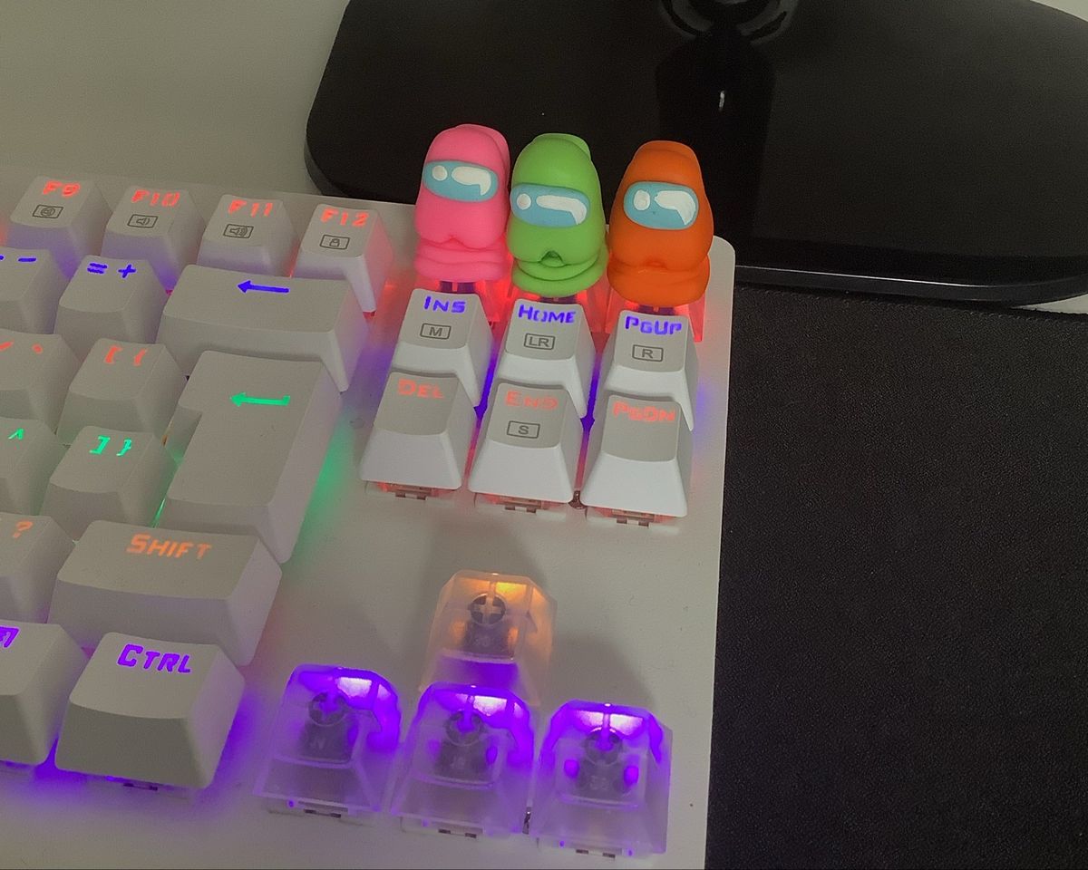 Keycaps Among Us | Teclado p/ Computador Sasso Nunca Usado 77160404 ...