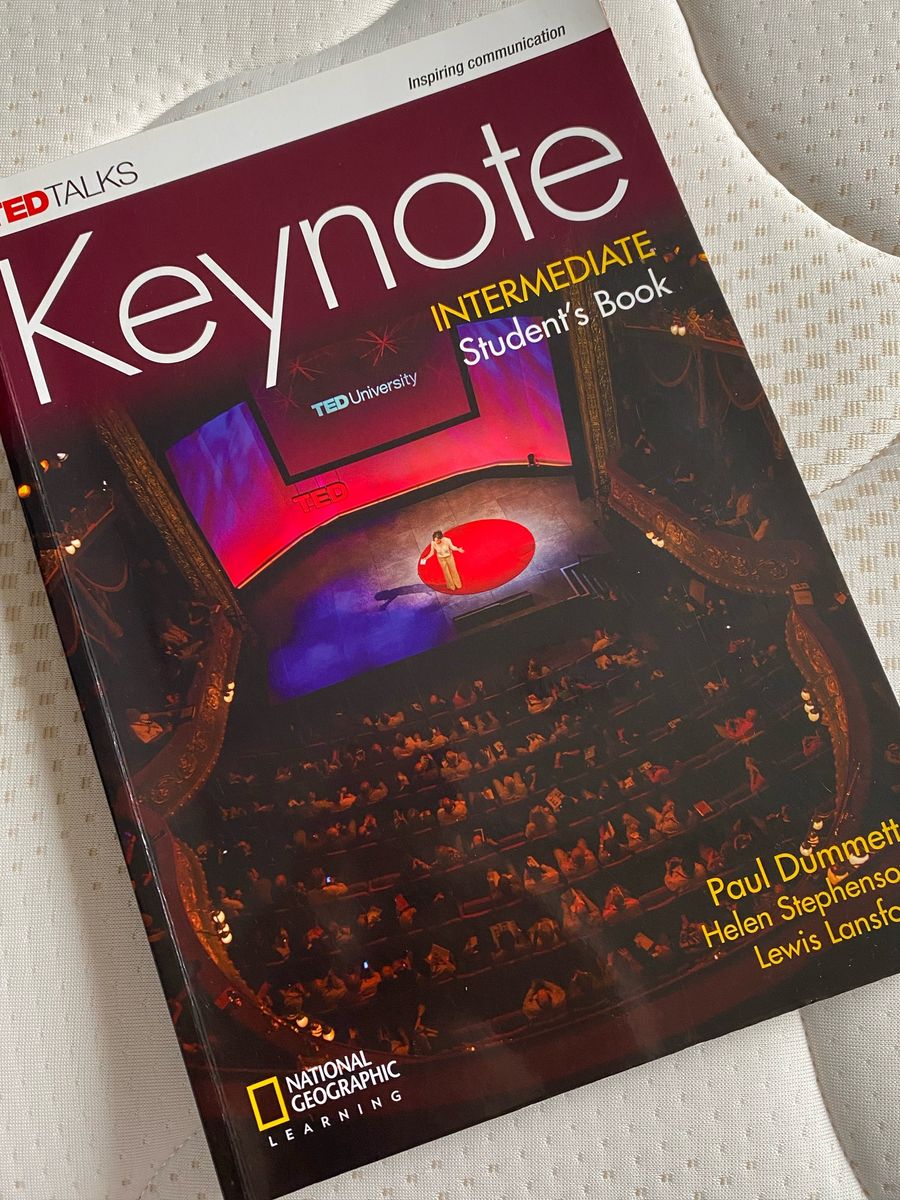 Keynote Intermediate Student Book | Livro National Geographic Learning ...