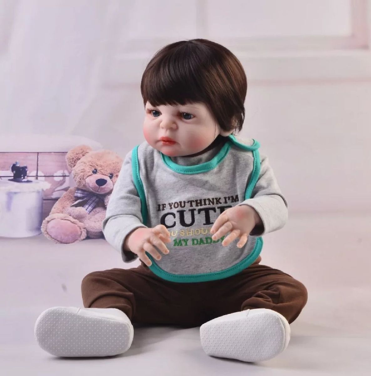tênis de bebê reborn