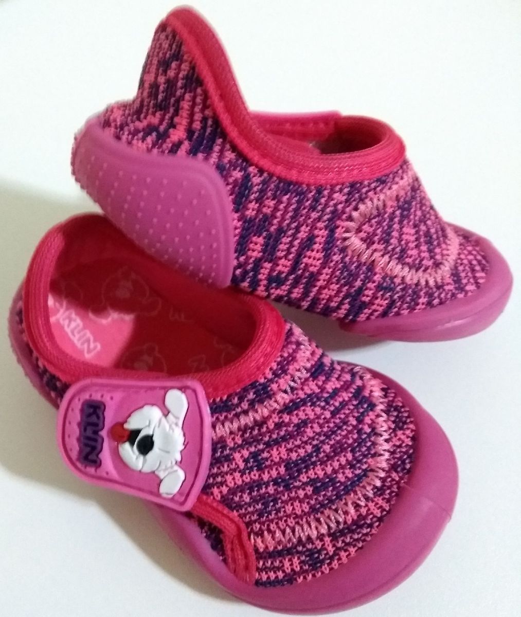 sapato bebê klin new confort