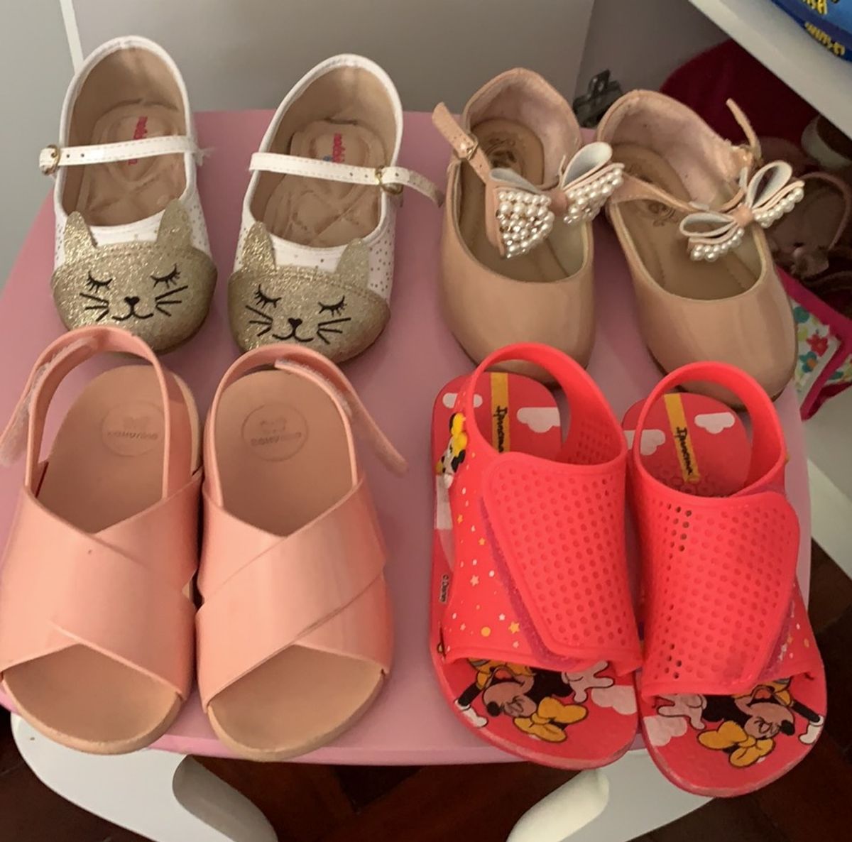 calçados para meninas