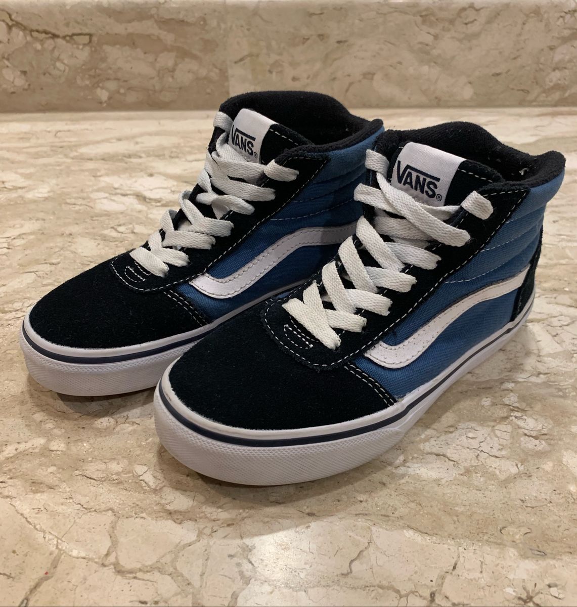 vans old skool azul cano alto