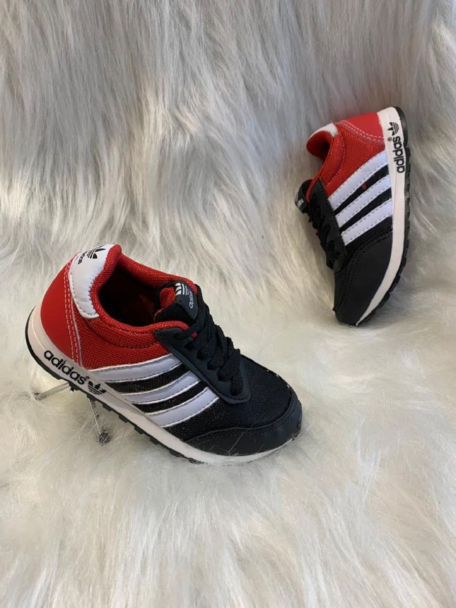 tenis infantil adidas vermelho