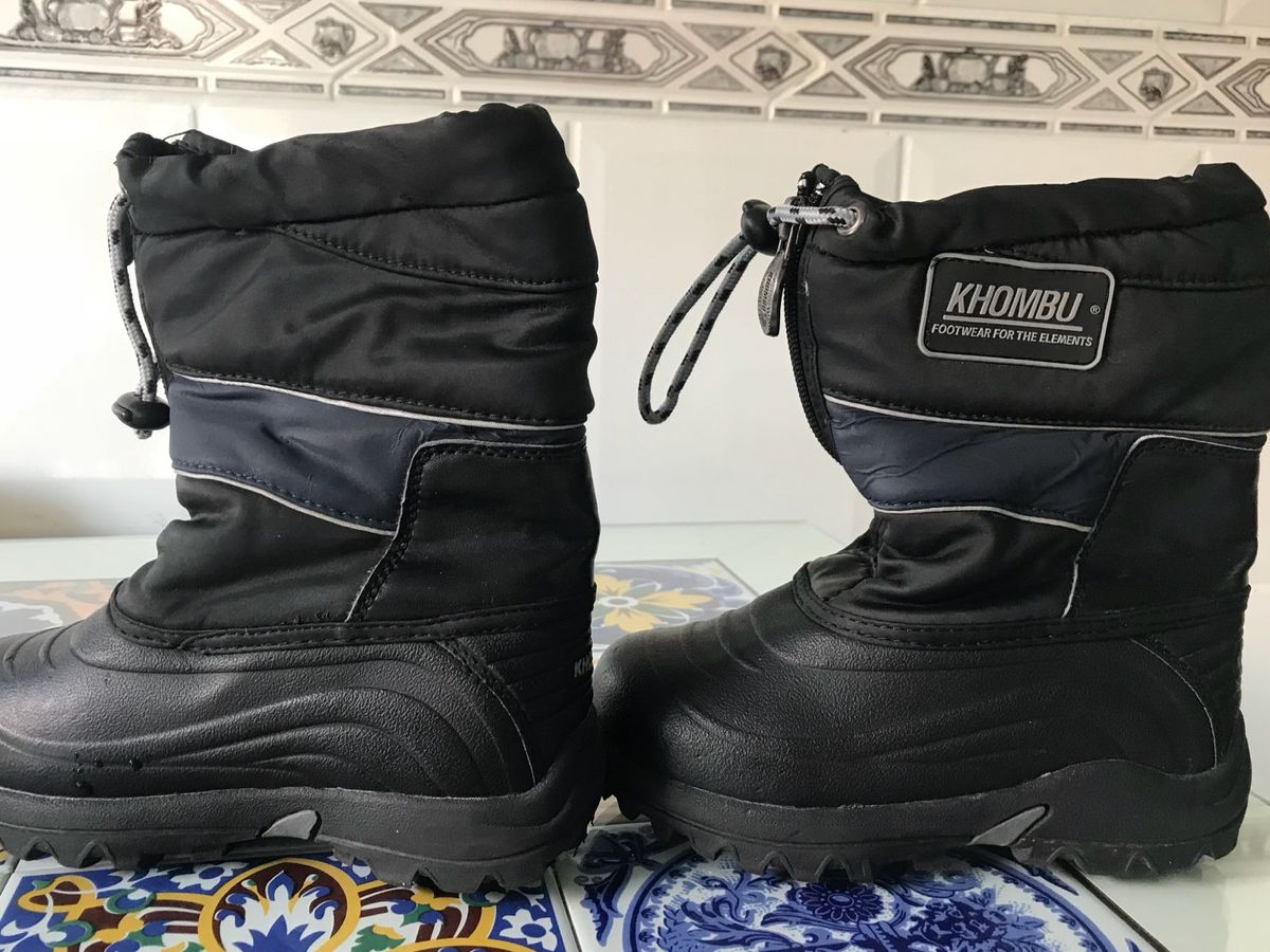 bota de neve infantil