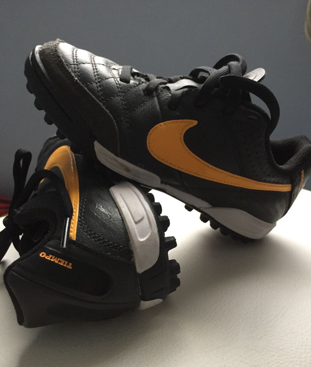 chuteira society nike tiempo infantil