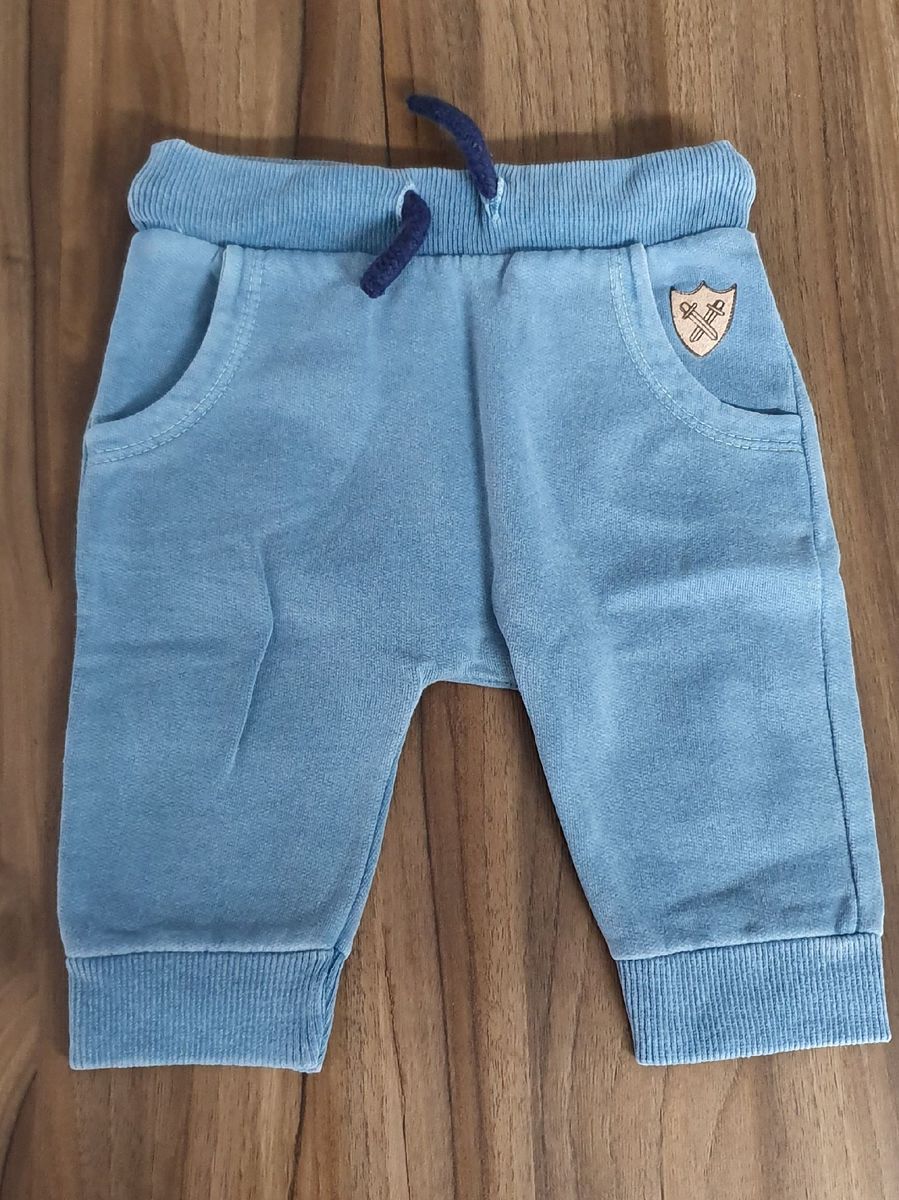 calça jeans 0 a 3 meses