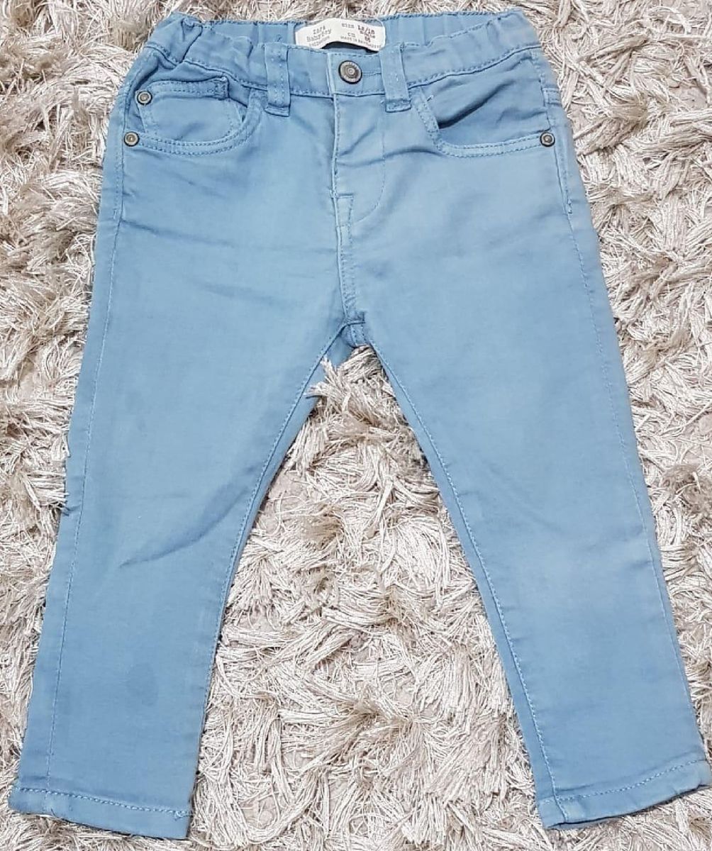 calça jeans zara baby