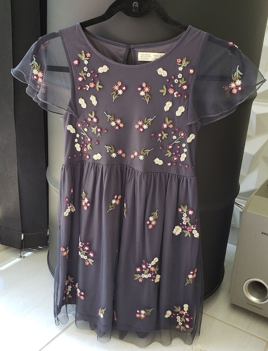 vestidos zara menina