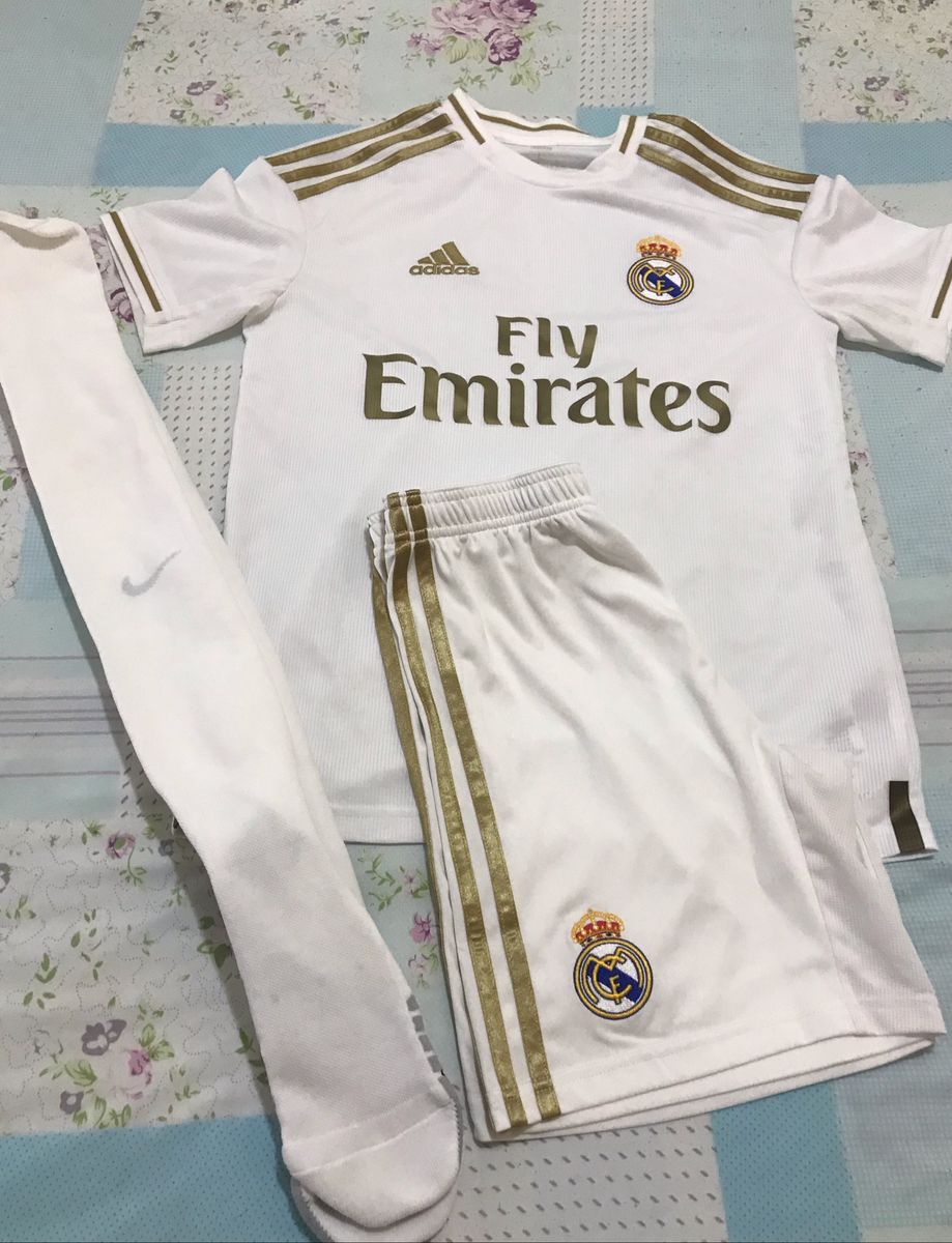 roupa real madrid infantil