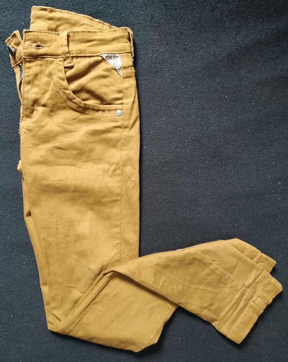 calça infantil caramelo