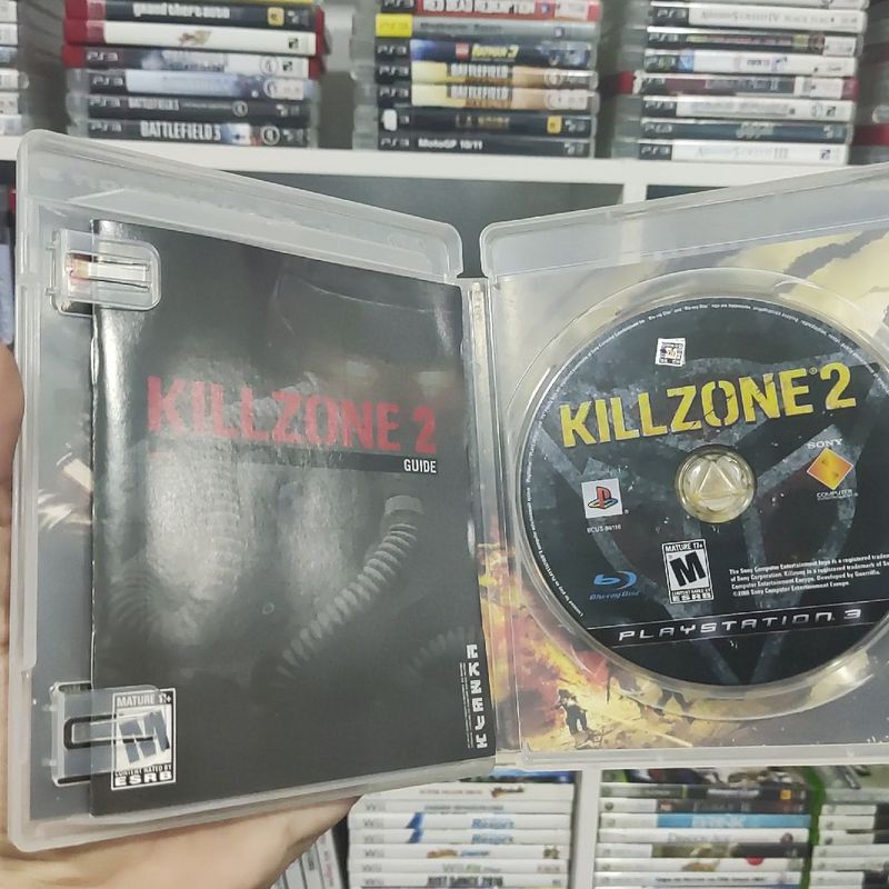 Killzone 2 (Sony PlayStation 3,) Disc & Manual