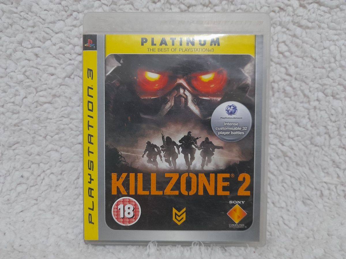 Jogo Killzone 2 Platinum - Ps3 Mídia Física Usado