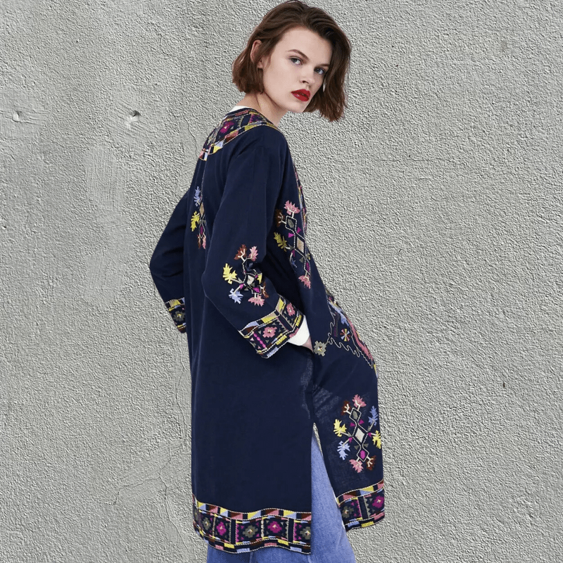 Kimono Bordado Zara | Blusa Feminina Zara Usado 104304113 | enjoei