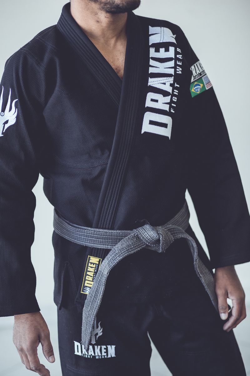 Kimono Draken Titanium - Jiu Jitsu - Artes Marciais - Lutas | Item p ...
