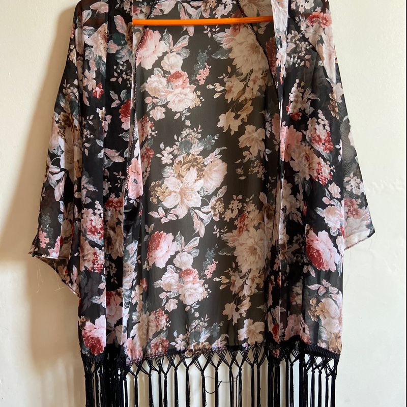 Kimono best sale feminino floral