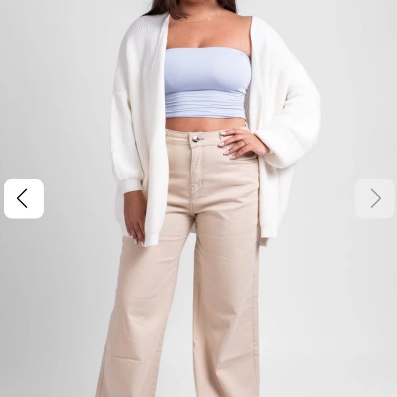 Kimono Tricot Off White Las Clothing Usado 106435056 enjoei