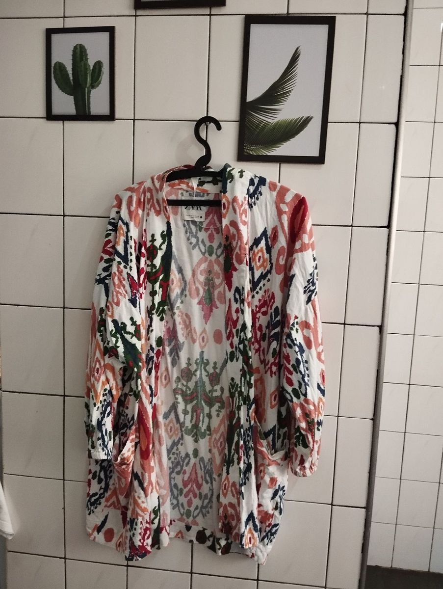 Kimono best sale feminino zara